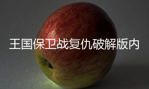 王国保卫战复仇破解版内置作弊菜单