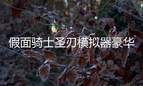 假面骑士圣刃模拟器豪华版