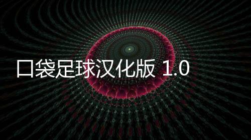 口袋足球汉化版 1.0.24