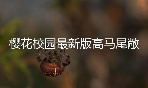 樱花校园最新版高马尾敞篷车版