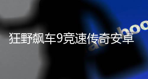 狂野飙车9竞速传奇安卓版