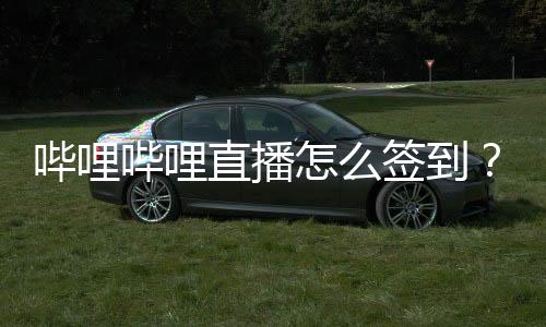哔哩哔哩直播怎么签到？哔哩哔哩直播签到教程