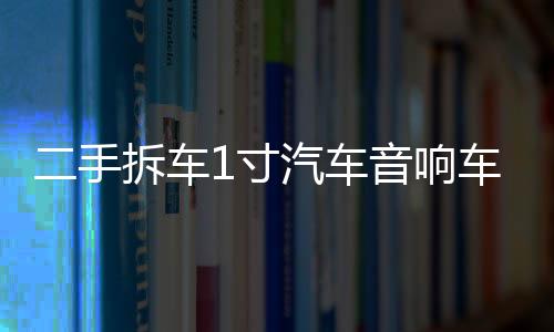 二手拆车1寸汽车音响车载高频钛膜高音喇叭小高音仔高音头改装