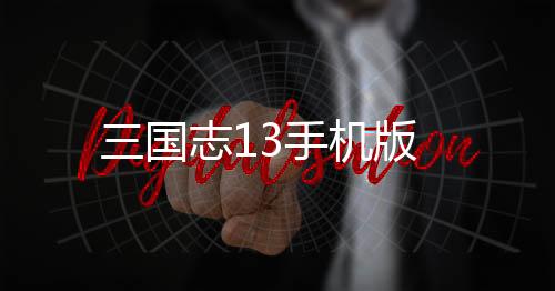 三国志13手机版