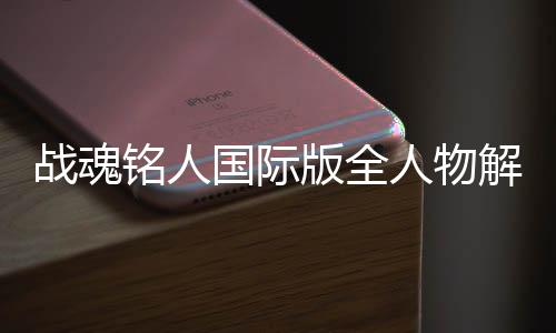 战魂铭人国际版全人物解锁(liteapks)