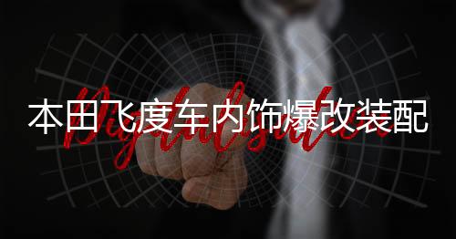 本田飞度车内饰爆改装配件装饰汽车用品门槛条迎宾踏板后备箱护板