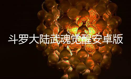 斗罗大陆武魂觉醒安卓版