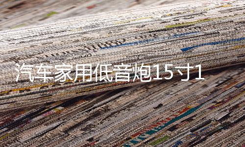 汽车家用低音炮15寸10寸12寸喇叭无源箱开孔蜂窝箱音箱空箱炮箱体