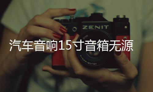 汽车音响15寸音箱无源低音炮箱体高级皮箱木箱空箱迷宫型家用空箱