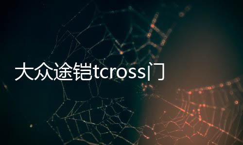 大众途铠tcross门槽垫途凯装饰汽车用品车内改装内饰配件恺水杯垫