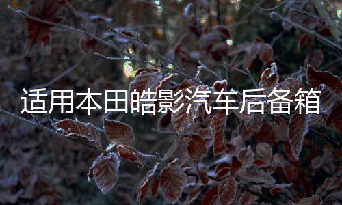 适用本田皓影汽车后备箱改装缤智专用URV隔板装饰隔物板收纳配件