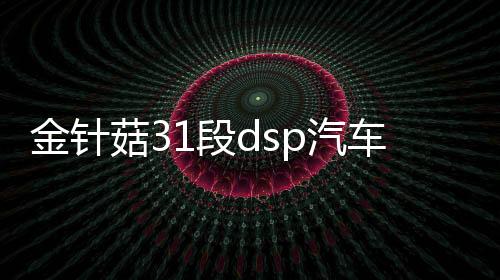 金针菇31段dsp汽车功放机4声道四路车载无损音响大功率音频处理器