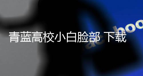 青蓝高校小白脸部 下载