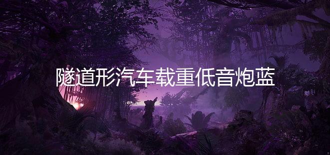 隧道形汽车载重低音炮蓝牙音响摩托货车12V24V家用220V改装小音箱