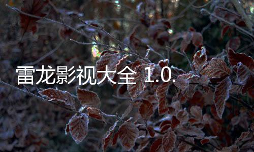 雷龙影视大全 1.0.1