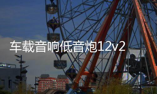 车载音响低音炮12v24v重低音8寸10寸汽车座椅专用超薄有源带高音