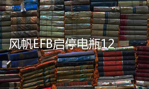 风帆EFB启停电瓶12V70A汽车电瓶适配奥迪A3帕萨特标志408英朗途观
