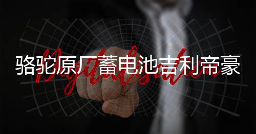 骆驼原厂蓄电池吉利帝豪ec718远景/现代朗动悦动原装60ah汽车电瓶