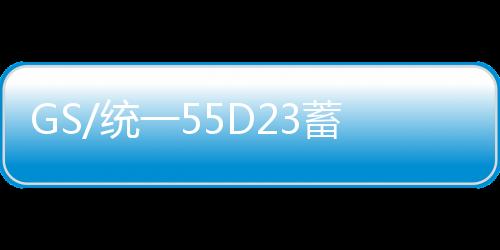 GS/统一55D23蓄电池60AH丰田卡罗拉雷凌花冠威驰天籁原装汽车电瓶