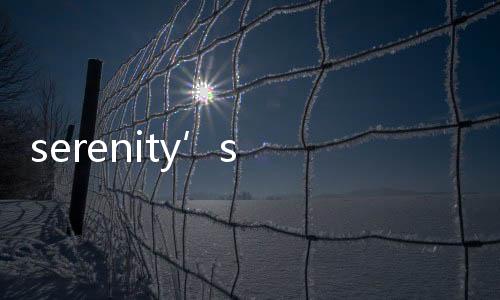 serenity’s spa游戏